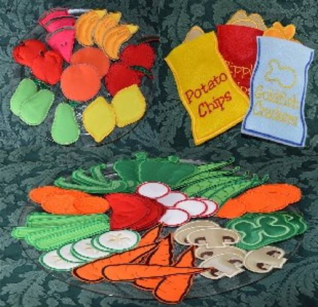 Picture of Play Food Snacks Applique