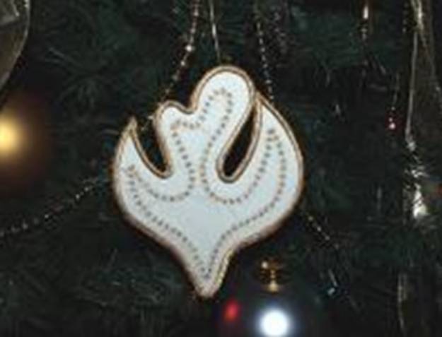 Picture of Christ Monogram Ornaments