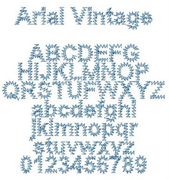 Picture of Font Collection Volume 5: Vintage Fonts Software
