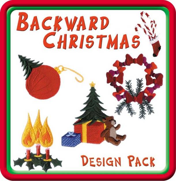 Picture of Backward Christmas Pack Embroidery Collection
