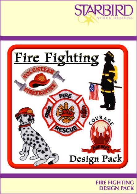 Picture of Fire Fighting Design Pack Embroidery Collection
