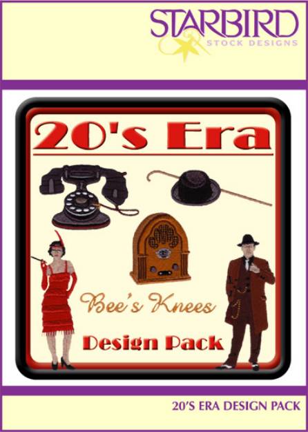 Picture of 20’s Era Design Pack Embroidery Collection