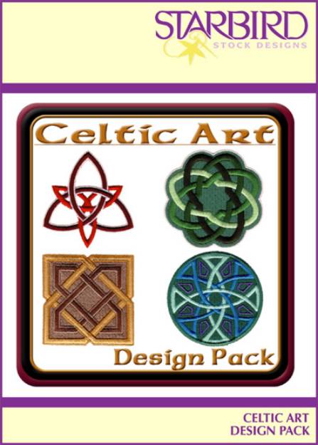 Picture of Celtic Art Design Pack Embroidery Collection