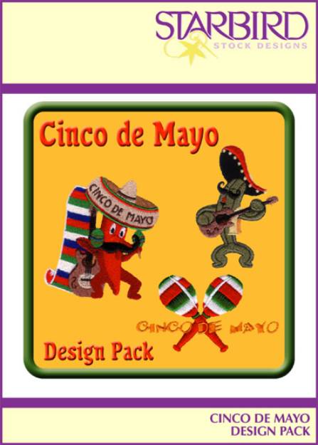 Picture of Cinco de Mayo Pack Embroidery Collection