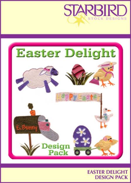 Picture of Easter Delight Design Pack Embroidery Collection