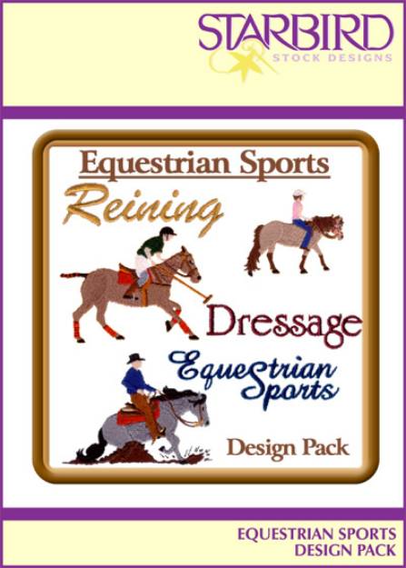 Picture of Equestrian Sports Pack Embroidery Collection