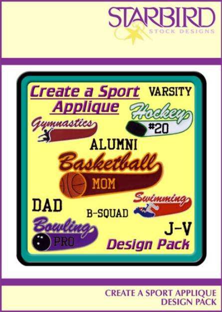 Picture of Create A Sport  Pack Embroidery Collection