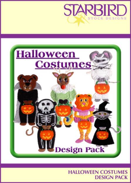 Picture of Halloween Costume Pack Embroidery Collection