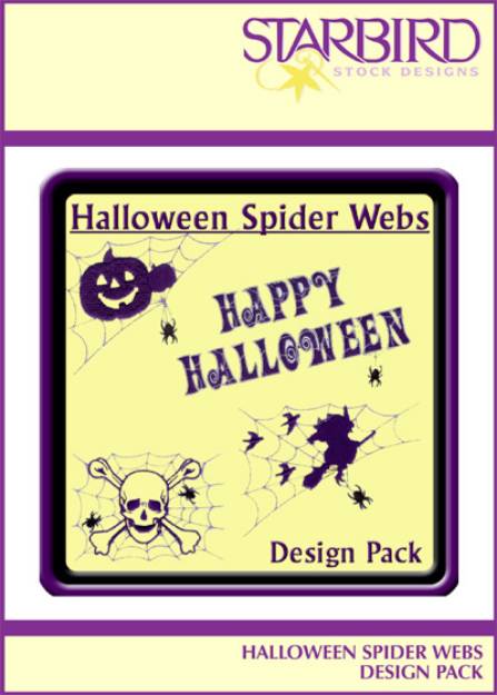 Picture of Halloween Spider Webs Pack Embroidery Collection