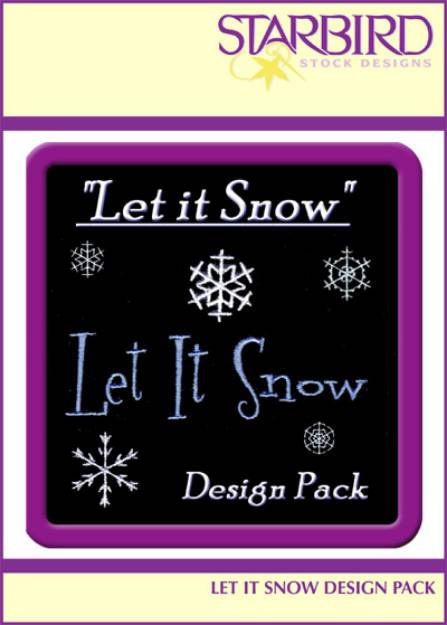 Picture of Let It Snow Design Pack Embroidery Collection