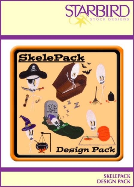 Picture of SkelePack Design Pack Embroidery Collection