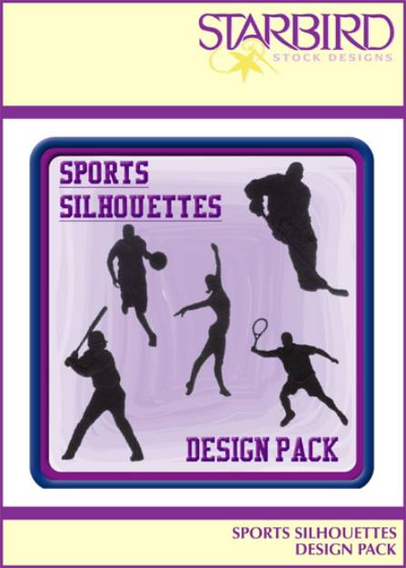 Picture of Sports Silhouettes Design Pack Embroidery Collection