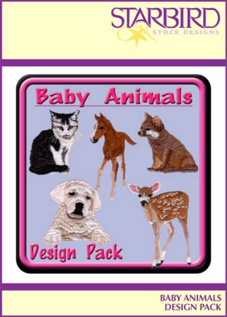Picture of Baby Animals Pack Embroidery Collection