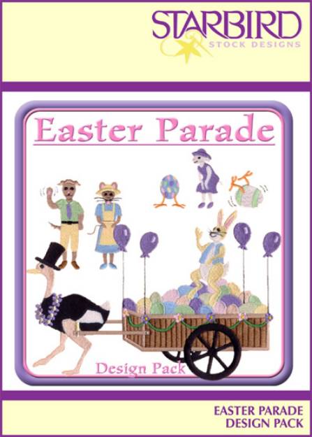 Picture of Easter Parade Pack Embroidery Collection
