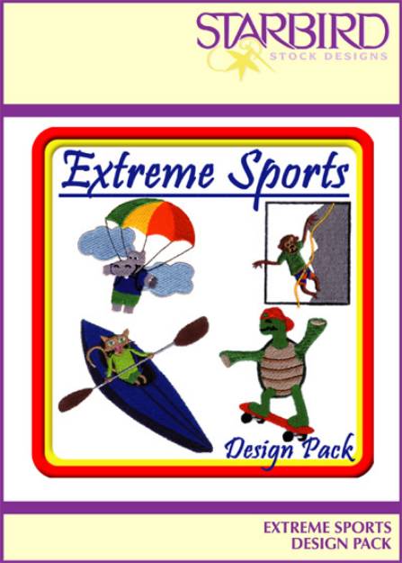 Picture of Extreme Sports Design Pack Embroidery Collection
