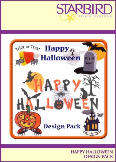 Picture of Happy Halloween Pack Embroidery Collection