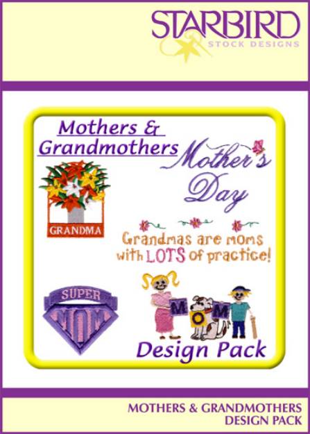 Picture of Mothers & Grandmothers Pack Embroidery Collection