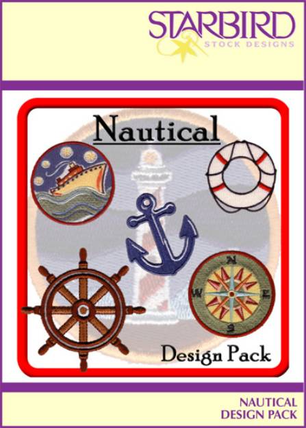 Picture of Nautical Design Pack Embroidery Collection