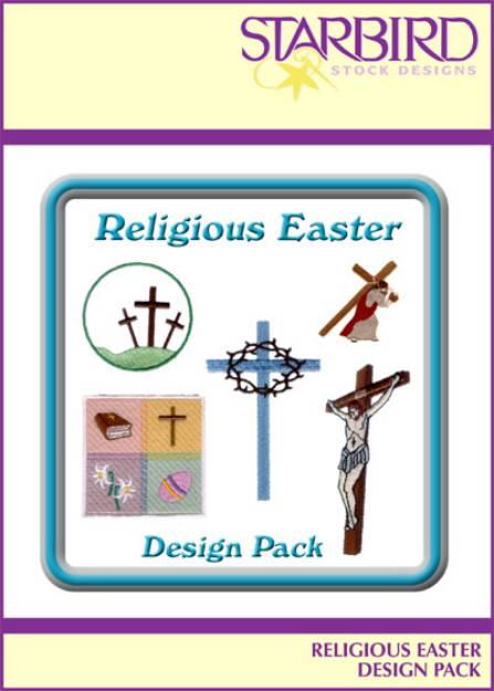 Picture of Religious Easter Design Pack Embroidery Collection