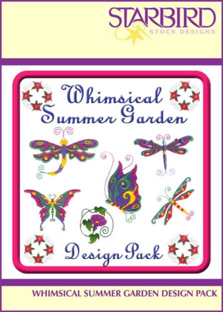 Picture of Whimsical Summer Garden Pack Embroidery Collection