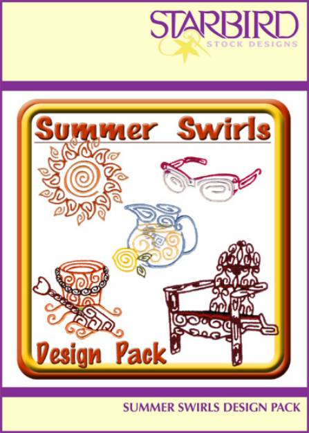 Picture of Summer Swirls Pack Embroidery Collection