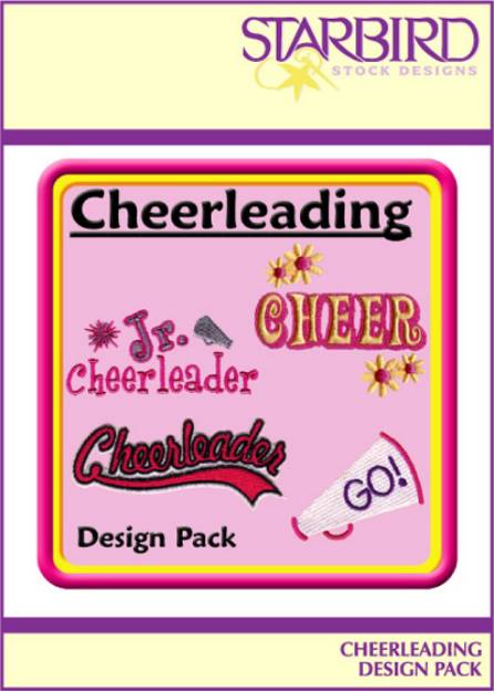 Picture of Cheerleading Pack Embroidery Collection
