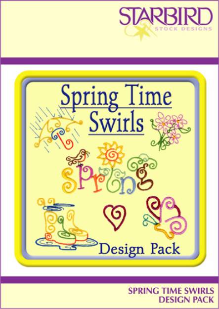 Picture of Spring Time Swirls Collection Embroidery Collection