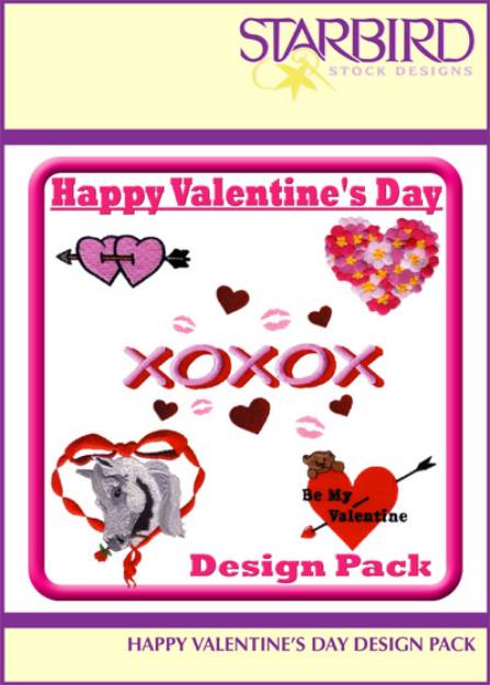 Picture of Happy Valentines Day Collection Embroidery Collection
