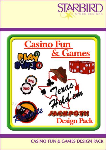 Picture of Casino Fun & Games Pack Embroidery Collection