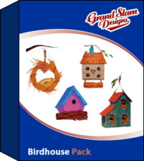 Picture of Birdhouse Designs Package Embroidery Collection