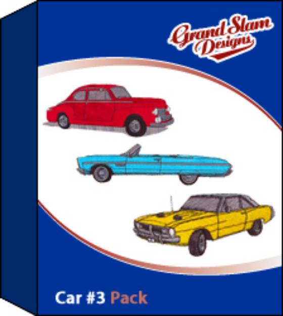 Picture of Car Designs Package 3 Embroidery Collection