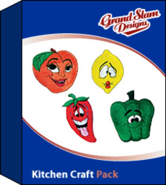 Picture of Kitchen Craft Design Package Embroidery Collection