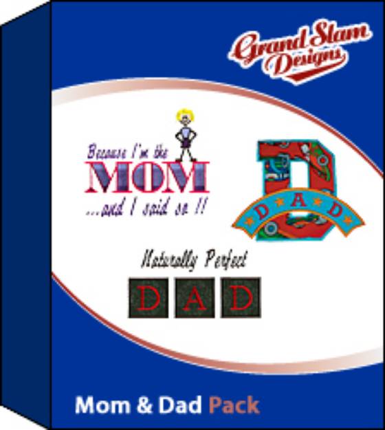 Picture of Mom and Dad Designs Package 2 Embroidery Collection