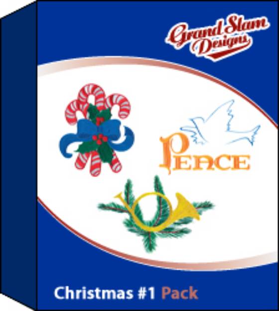 Picture of Christmas Designs Package (#1) Embroidery Collection
