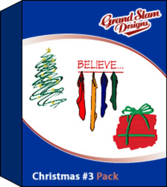 Picture of Christmas Designs Package (#3) Embroidery Collection
