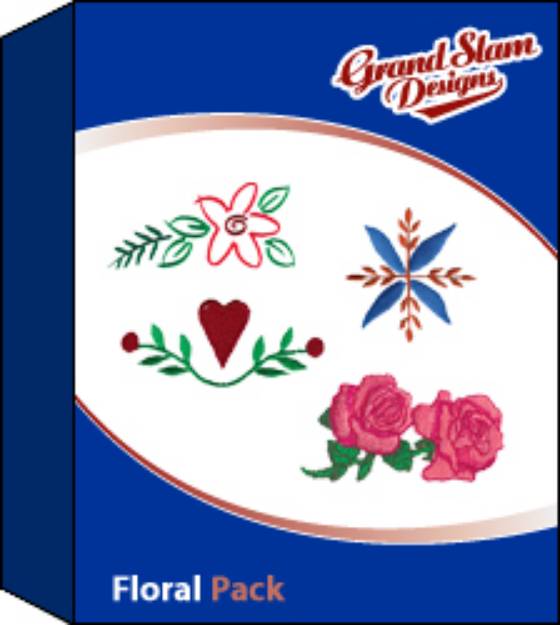 Picture of Floral Designs Package Embroidery Collection