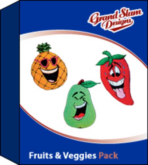 Picture of Fruits & Veggies Package Embroidery Collection