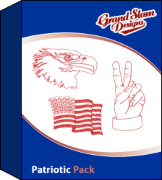 Picture of Patriotic Designs Package Embroidery Collection