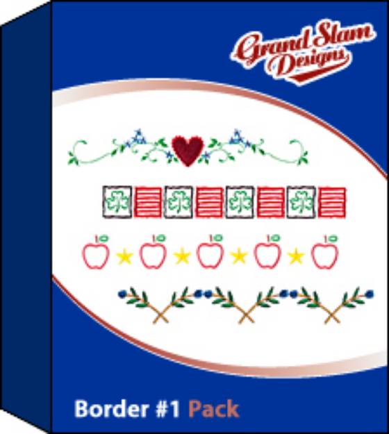 Picture of Border Designs Package (#1) Embroidery Collection
