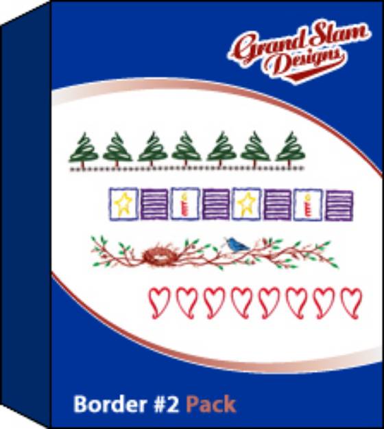 Picture of Border Designs Package (#2) Embroidery Collection