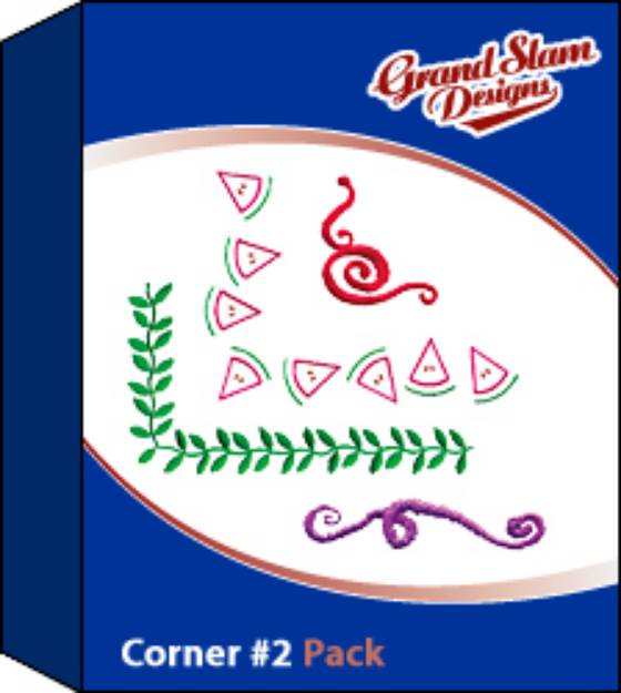 Picture of Corner Designs Package (#2) Embroidery Collection