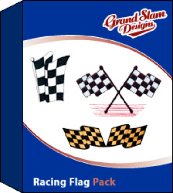 Picture of Racing Flag Designs Package Embroidery Collection