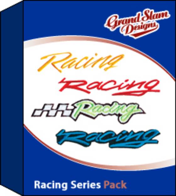 Picture of Racing Series Designs Package Embroidery Collection