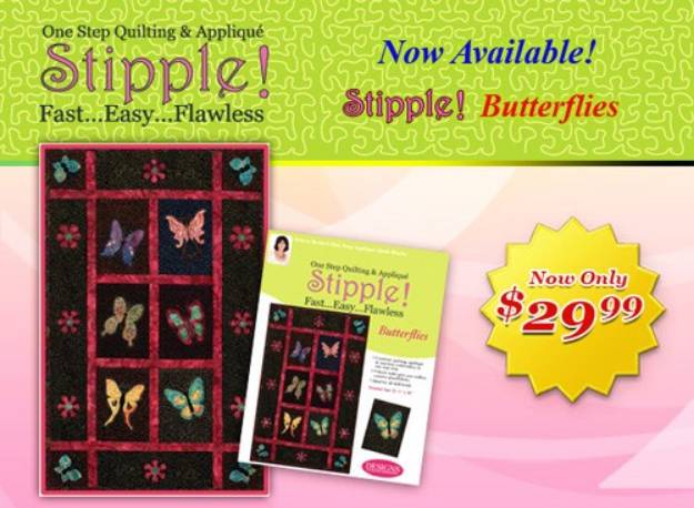 Picture of Stipple! Butterflies Embroidery Collection