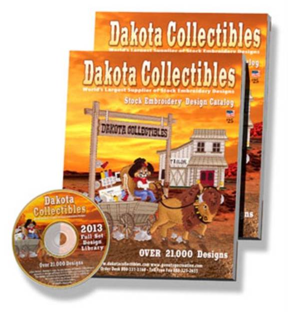 Picture of 2013 Dakota Collectibles Library Embroidery Collection
