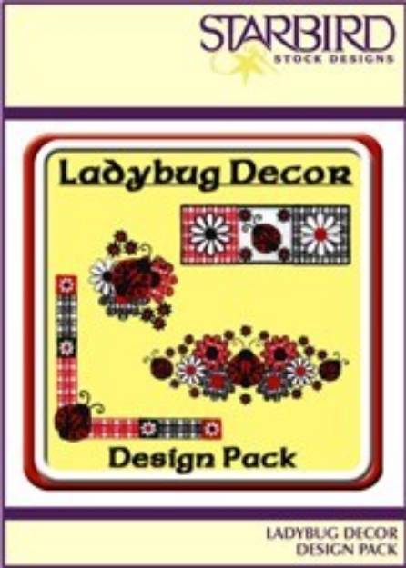 Picture of Ladybug Decor Pack Embroidery Collection