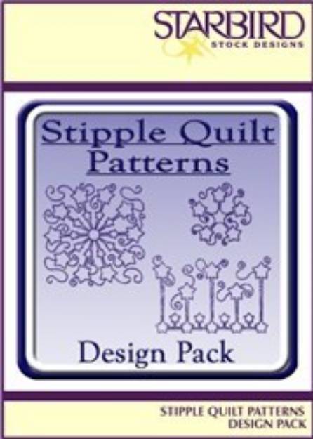 Picture of Stipple Quilt Patterns Pack Embroidery Collection