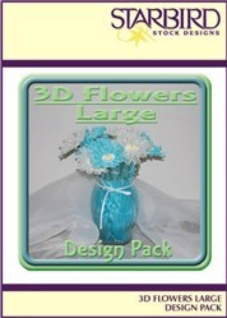 Picture of 3D Flowers Pack Embroidery Collection