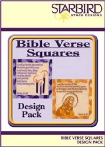 Picture of Bible Verse Squares Embroidery Collection