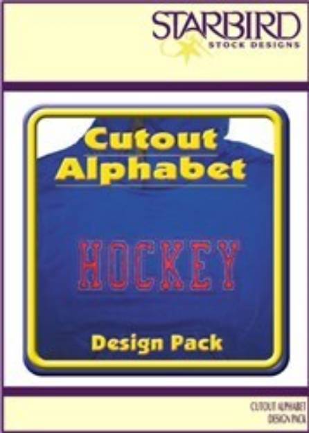 Picture of Cutout Alphabet Pack Embroidery Collection